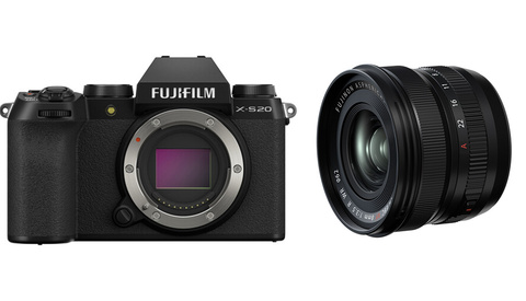 Fujifilm Announces the X-S20 Mirrorless Camera and XF 8mm f/3.5 R WR Lens