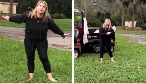 Photographer Harassed by Woman in Park